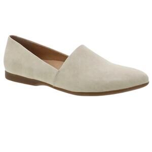 Dansko Cream Beige Larisa Comfort Ballet Flats, Size 41